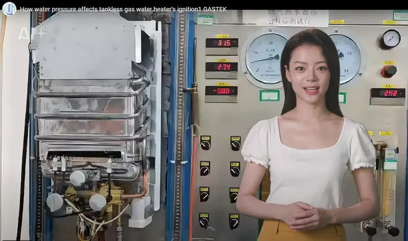 Πώς η πίεση του νερού επηρεάζει την ανάφλεξη του θερμοσίφωνα αερίου χωρίς δεξαμενή;